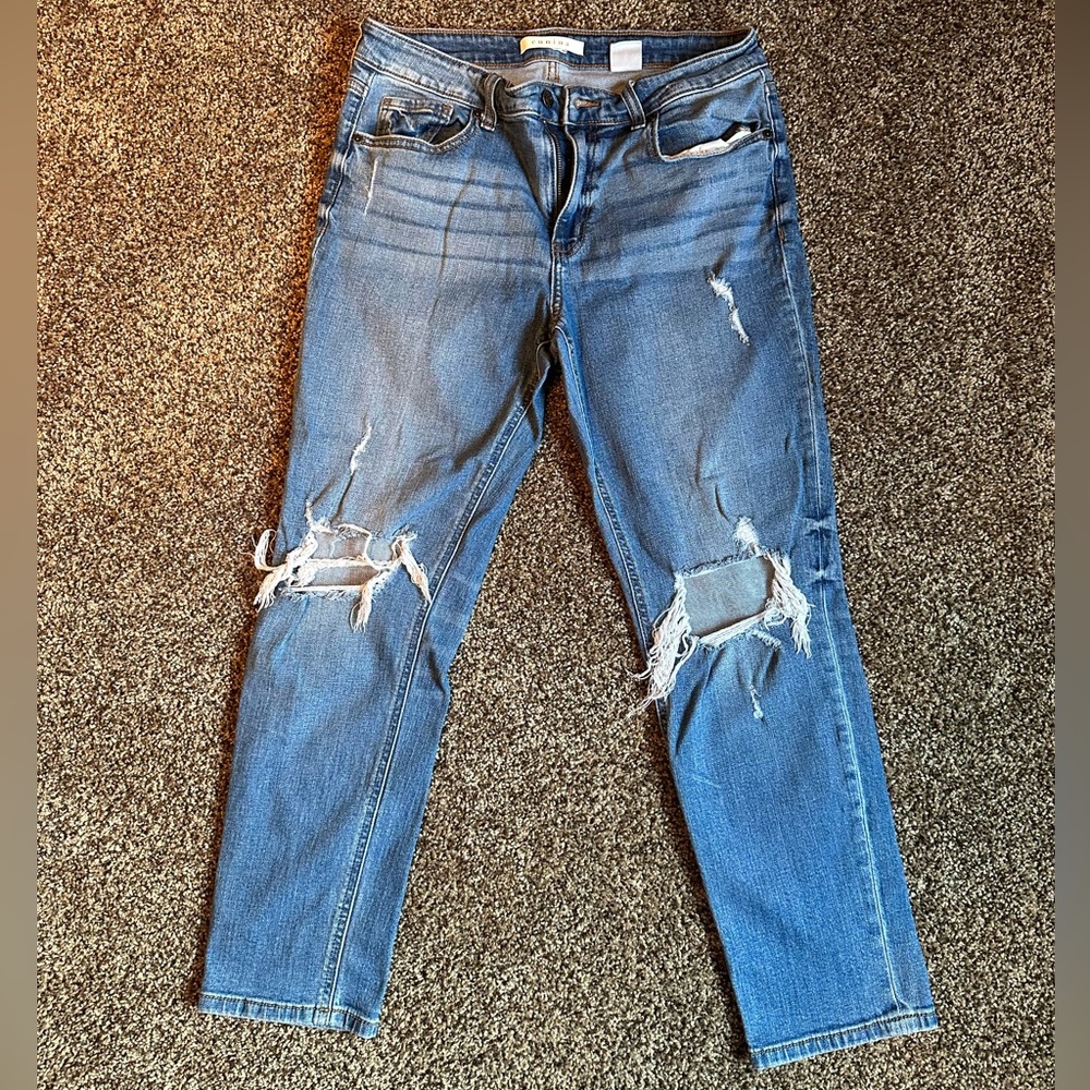 Eunina Frankie Low Rise Girlfriend Jeans- Size 11
